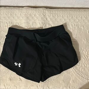 Under Armour Black Athletic Shorts Lightweight Breathable